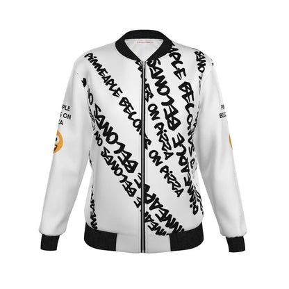 PINEAPPLE - WOMENS SILK REVERSIBLE BOMBER JACKET